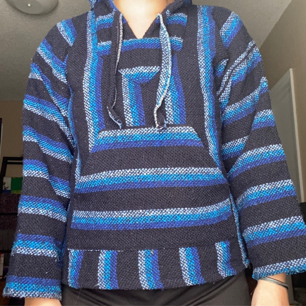 Handmade Drug rug hoodie